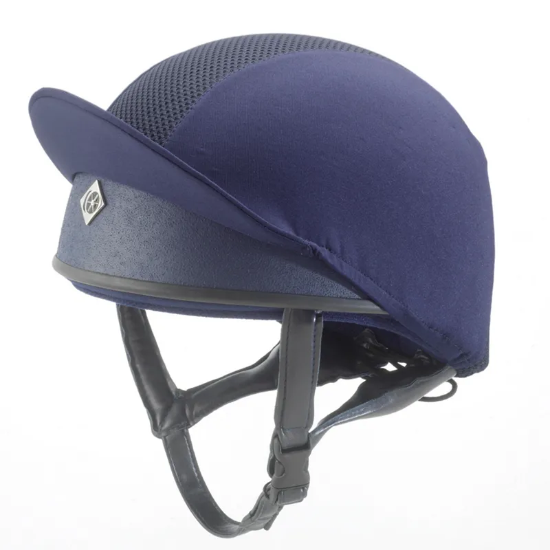 Charles Owen Pro II Plus Skull Round Fit Navy