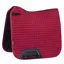LeMieux Prosport Suede Dressage Saddlecloth Mulberry Large