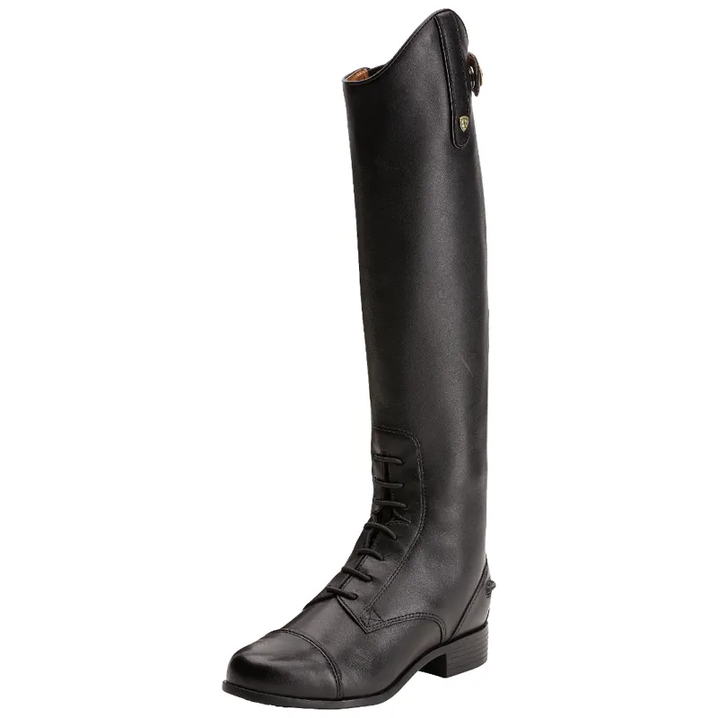Ariat Junior Heritage Contour Field Zip Boot Black