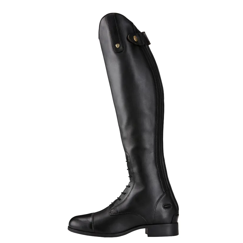 Ariat Ladies Heritage Contour II Field Zip Boots Black-1