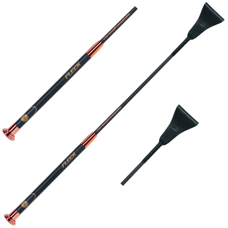 Fleck Carbon Composite Jump Whip Black/Rose 60cm