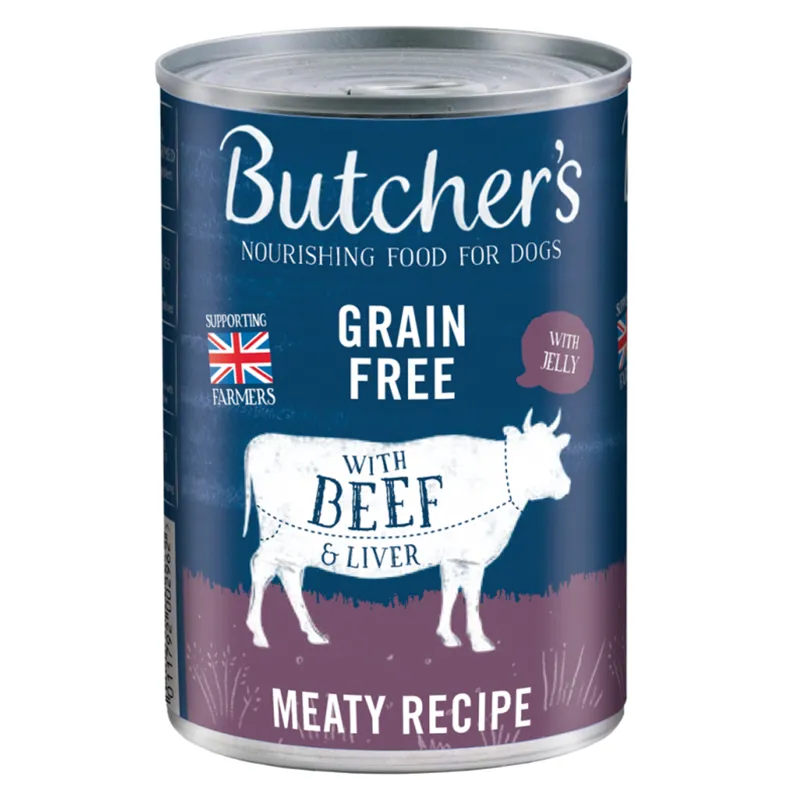 Butchers Dog Can Beef/Liver 400g
