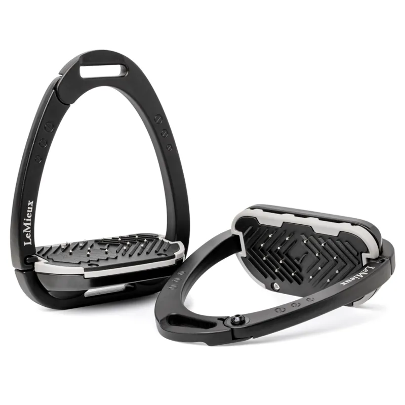 LeMieux Vector Balance Stirrups Black/Black
