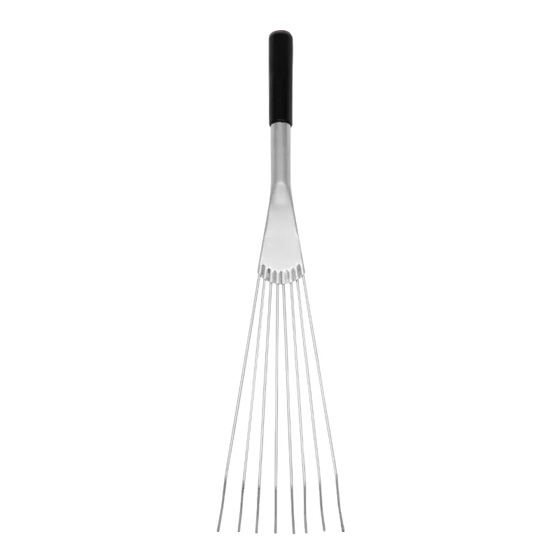 Short Metal Rake Black