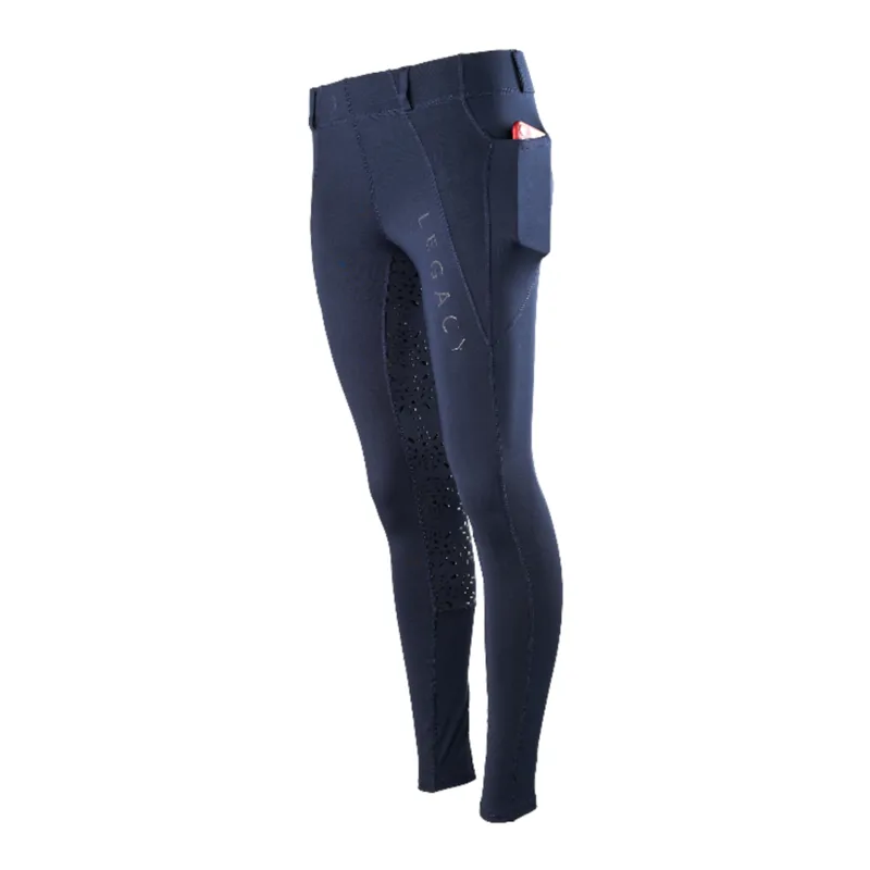Legacy Equestrian Ladies Riding Tights Navy