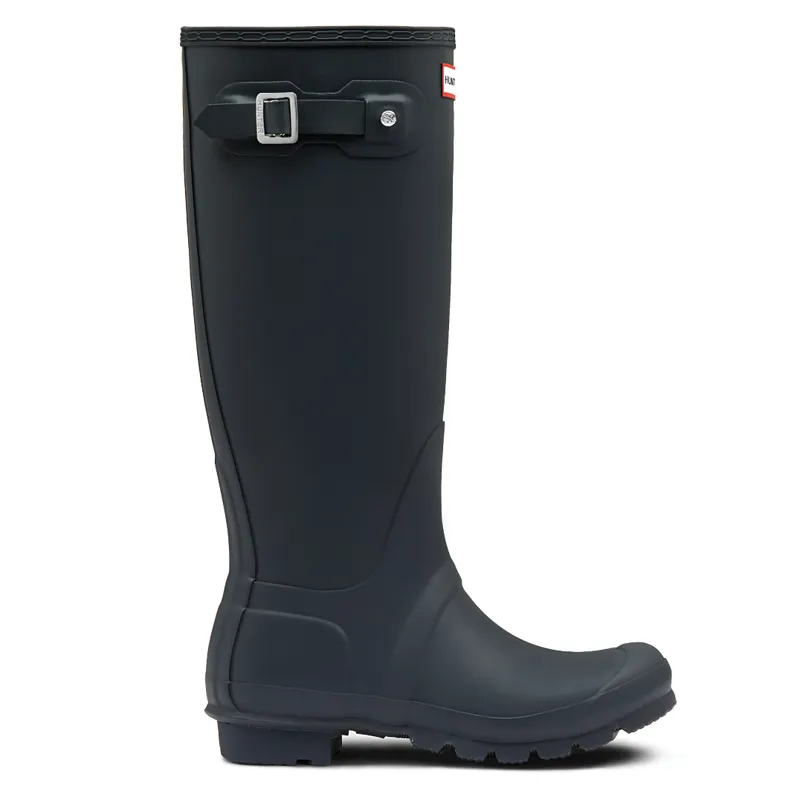 Hunter Womens Original Tall Wellingtons Navy-1