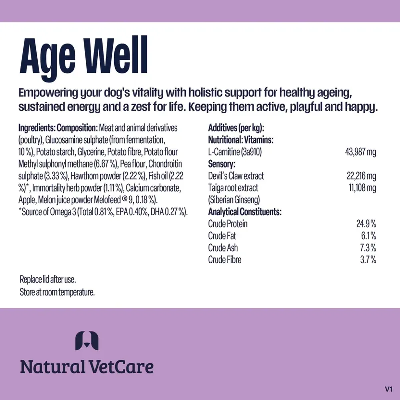 Natural VetCare Age Well 225g-3