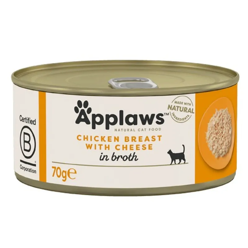 Applaws Cat Tin Chicken and Cheese 70g