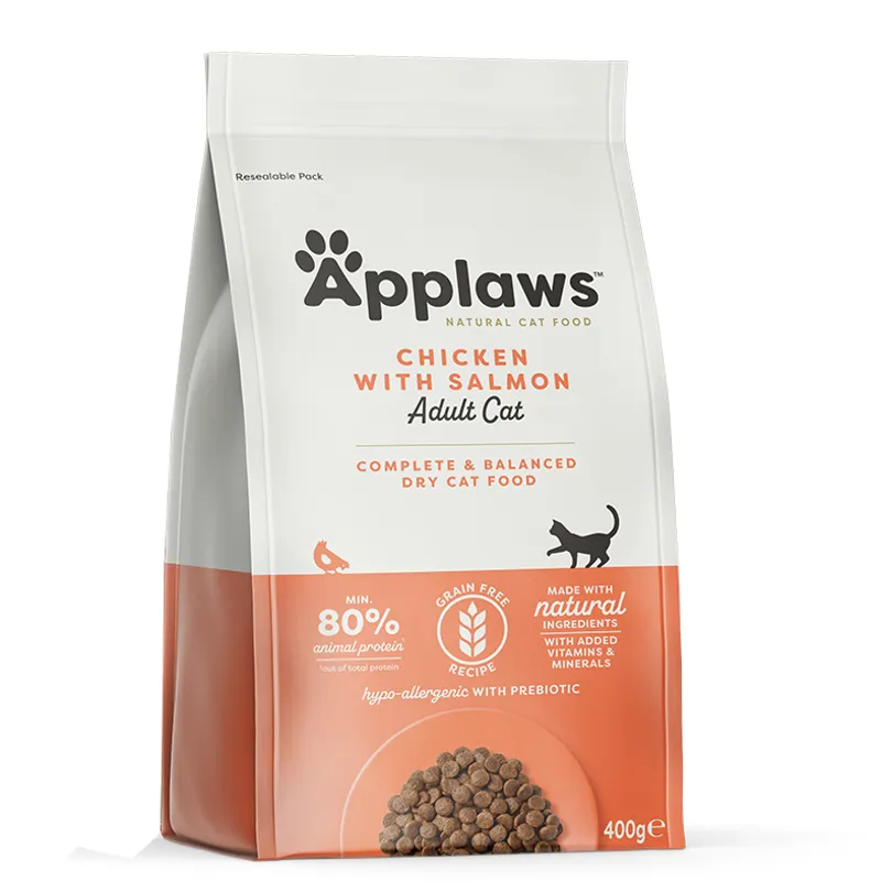 Applaws Cat Dry Salmon 400g