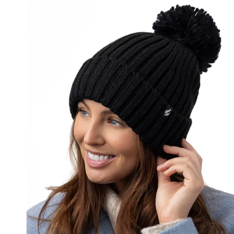 Heat Holders Ladies Arden Thermal Hat Black-2