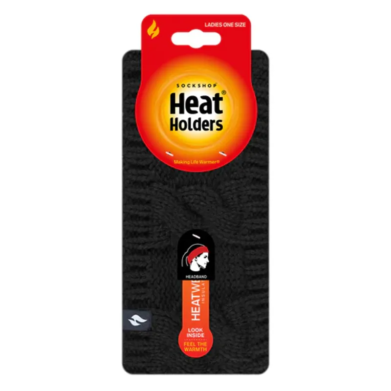 Heat Holders Ladies Alta Thermal Headband Black
