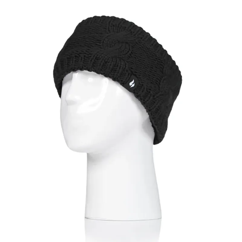 Heat Holders Ladies Alta Thermal Headband Black-1