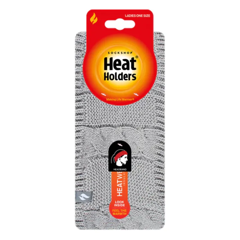 Heat Holders Ladies Alta Thermal Headband Grey