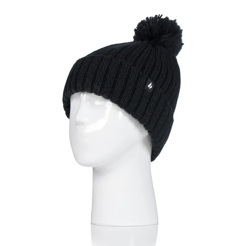 Heat Holders Ladies Arden Thermal Hat Black-1