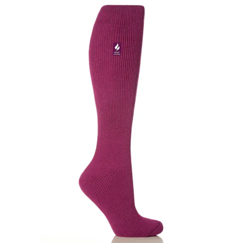 Heat Holders Ladies Original Orchid Socks Fuchsia-1