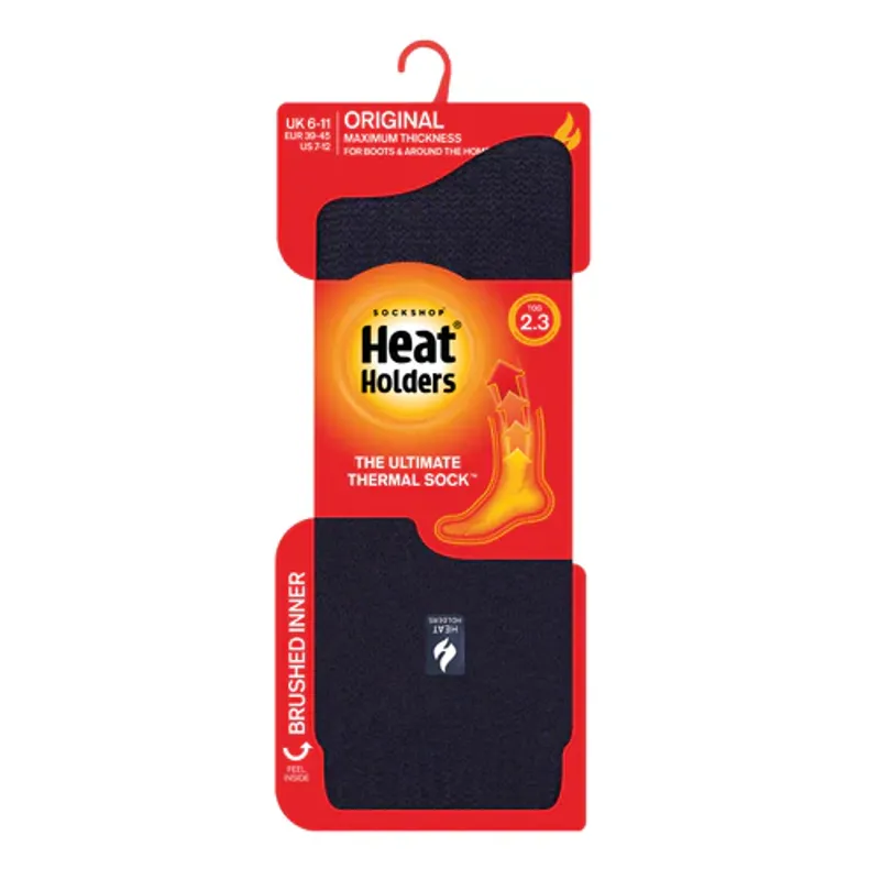 Heat Holders Mens Original Finch Socks Navy