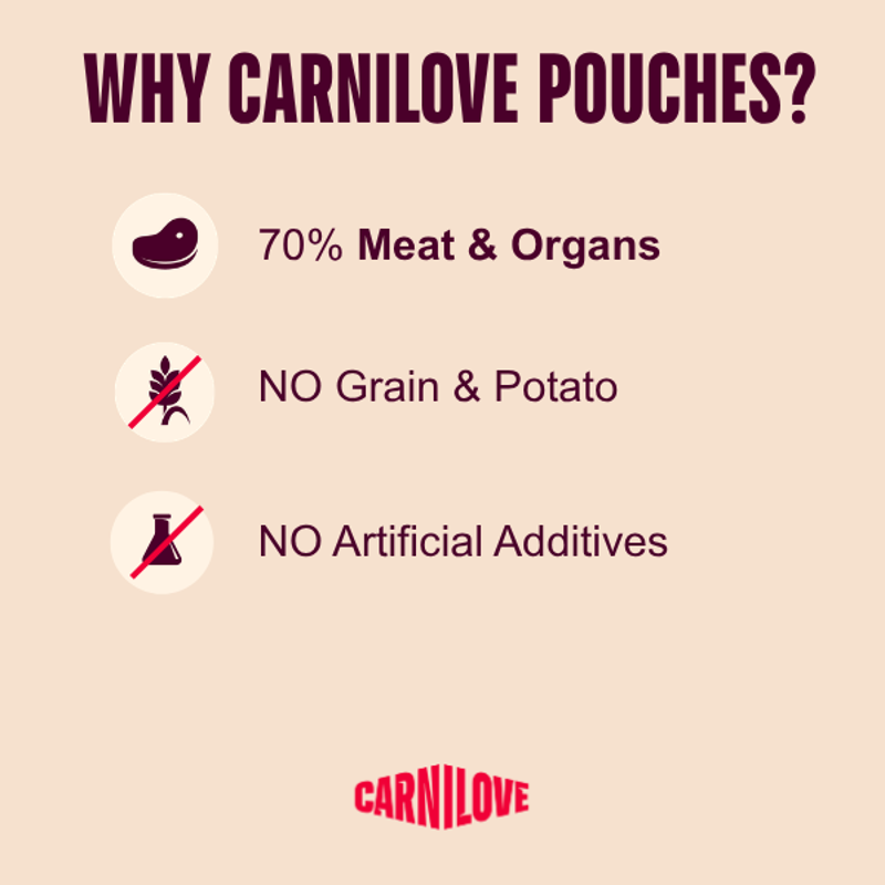 Carnilove Dog Pouch Turkey and Venison with Strawberry Leaves 300g-2