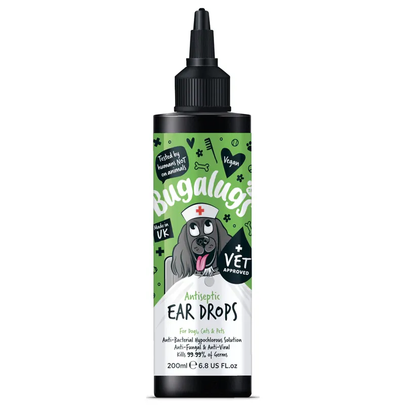 Bugalugs Antiseptic Ear Drops 200ml