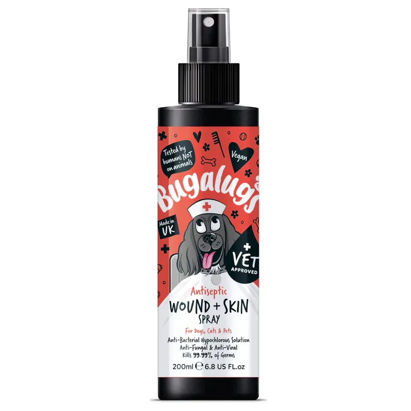 Bugalugs Antiseptic Wound and Skin Spray 200ml