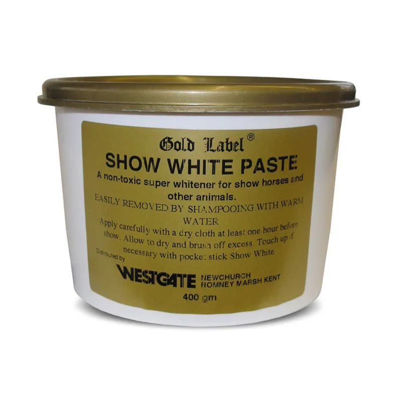 Gold Label Show White Paste 400g