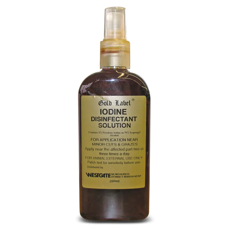 Gold Label Iodine Spray 250 ml