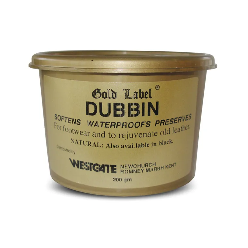 Gold Label Dubbin Clear 200g