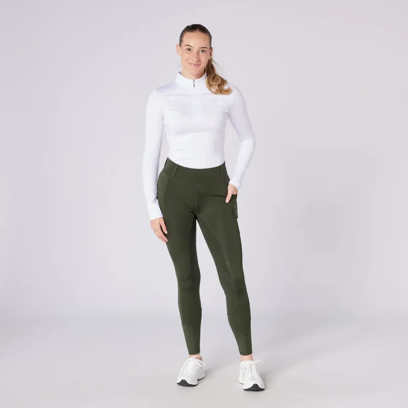Cameo Ladies Performance Tights Olive