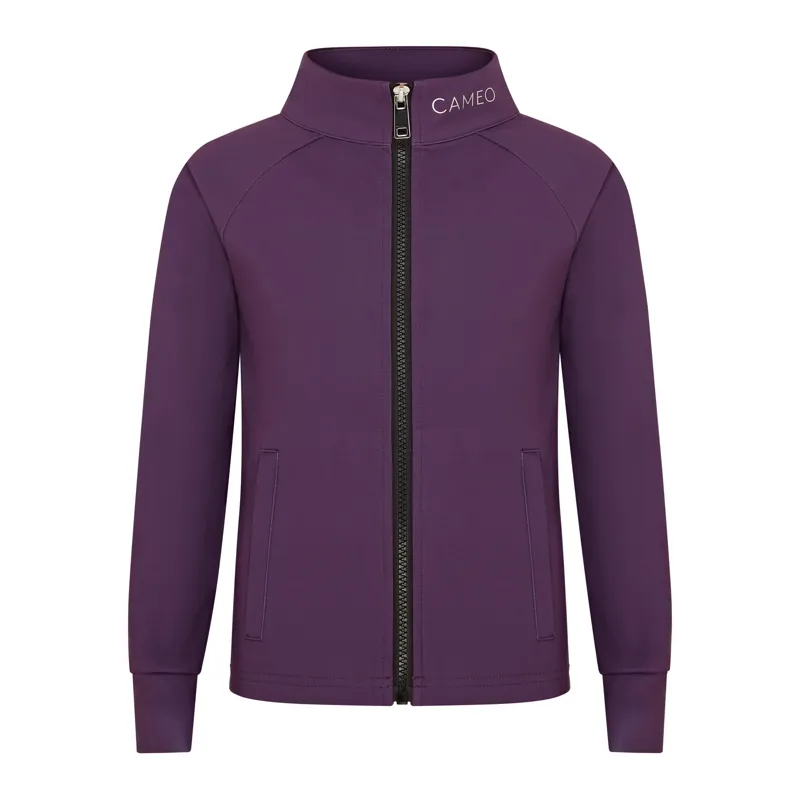 Cameo Junior Ecodry Riding Jacket Purple