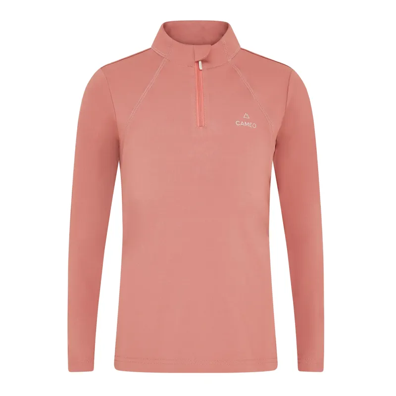 Cameo Junior Long Sleeve Baselayer Dusky Pink