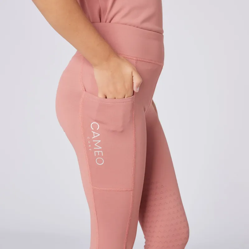 Cameo Junior Core Tights Dusky Pink-2