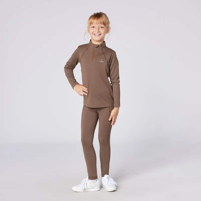 Cameo Junior Core Tights Mocha-1