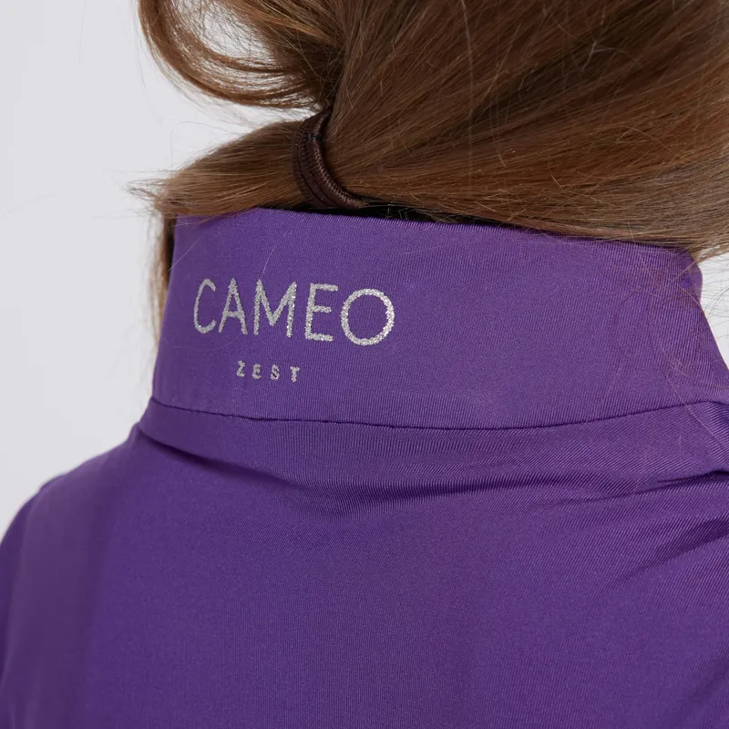 Cameo Junior Zest Baselayer Purple Stars-3
