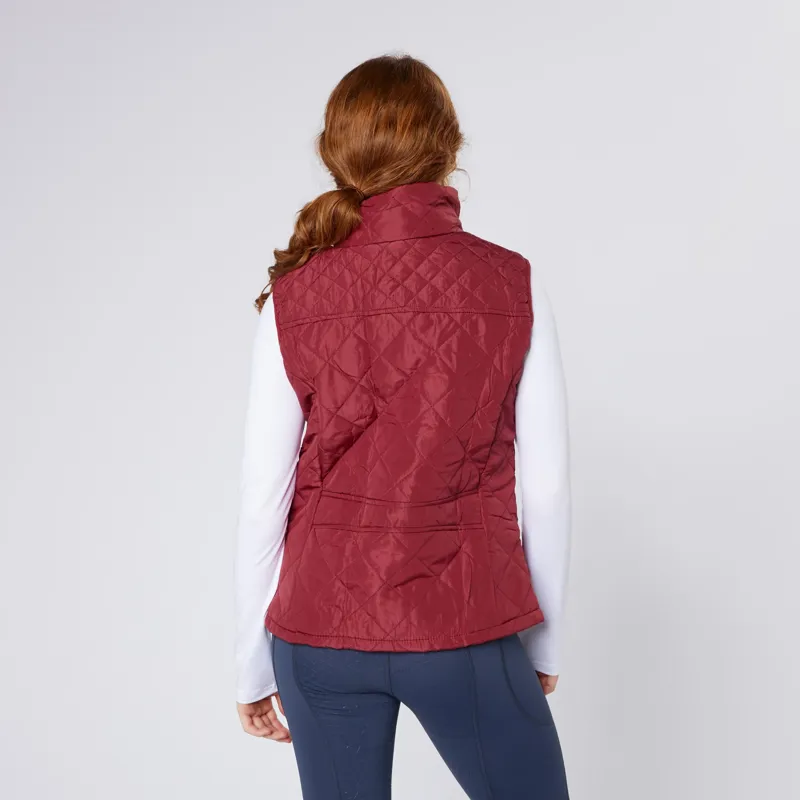 Cameo Ladies All Season Gilet Burgundy-2