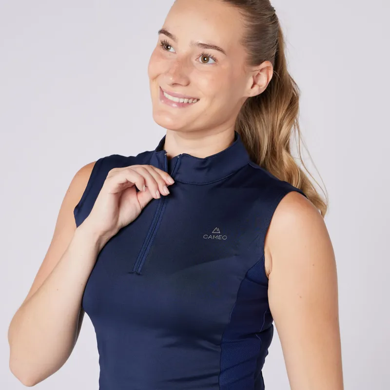 Cameo Ladies Summer Baselayer Navy-3