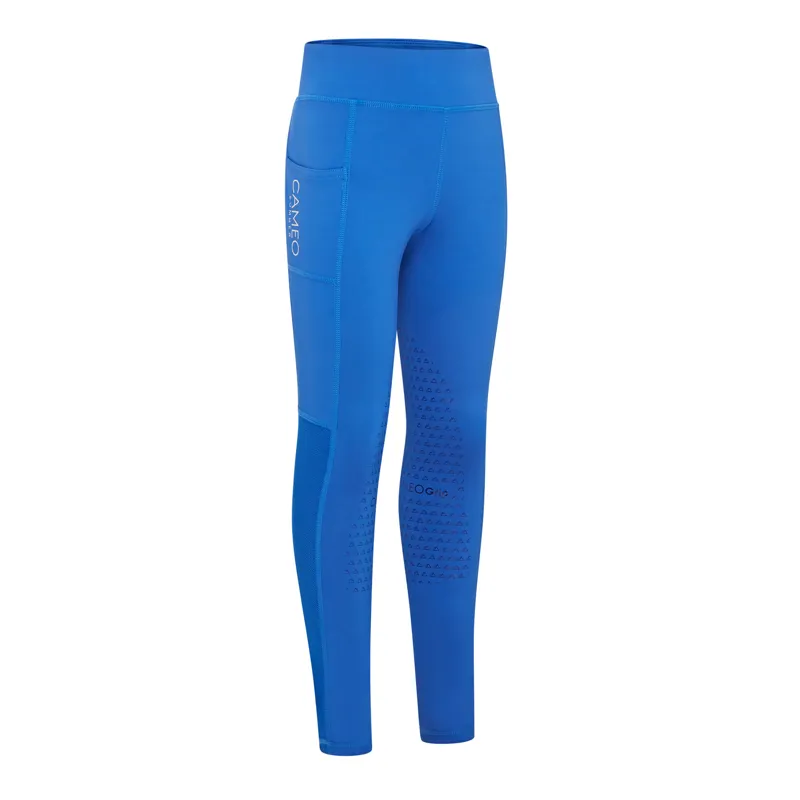Cameo Junior Summer Riding Tights Royal