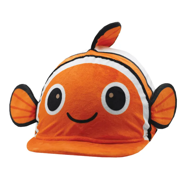 Equetech Novelty Hat Silk - Clarkii Clownfish