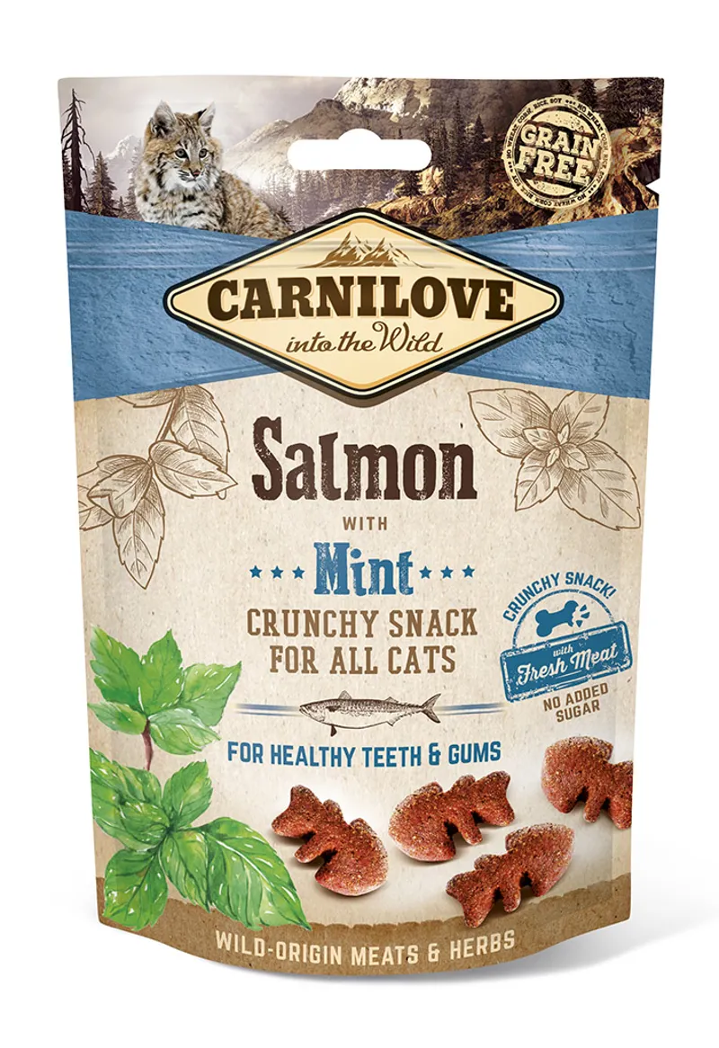 Carnilove Cat Treat Salmon with Mint 50g
