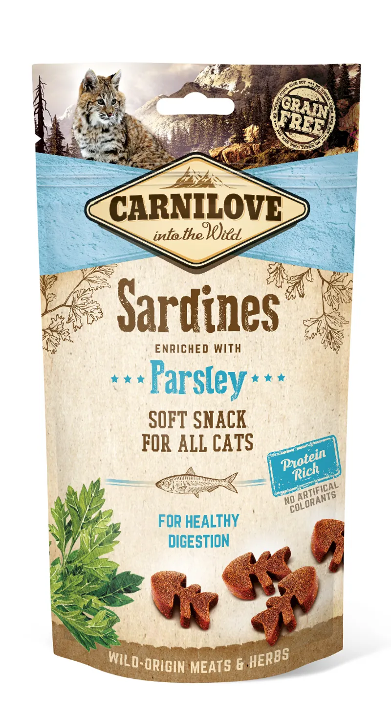 Carnilove Cat Treat Sardine with Parsley 50g