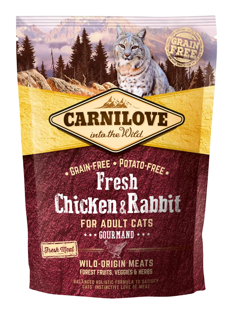 Carnilove Cat Adult Fresh Chicken and Rabbit 400g
