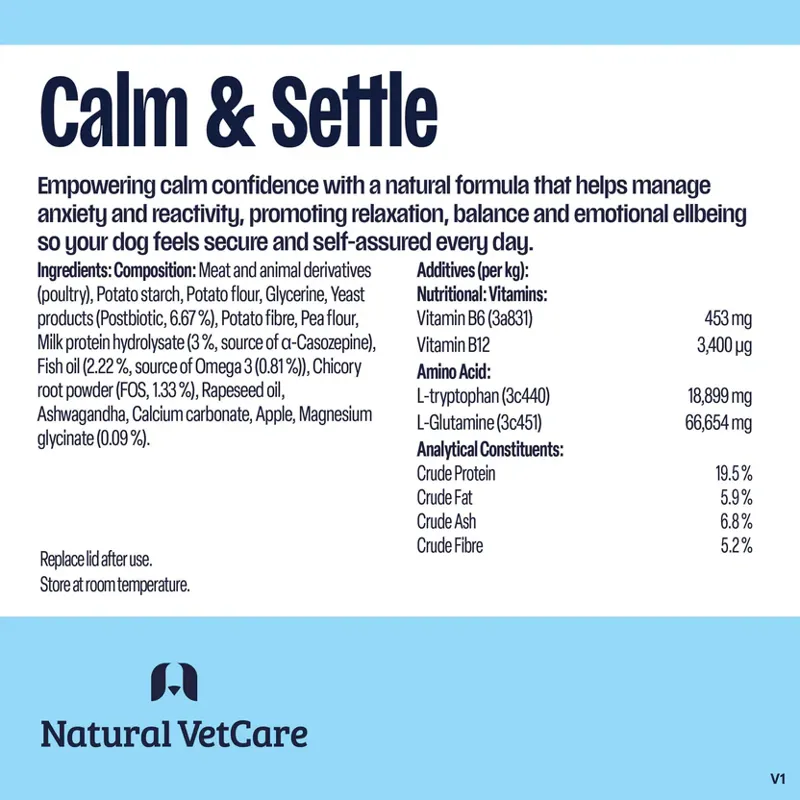 Natural VetCare Calm And Settle 225g-3