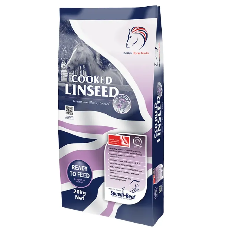 British Horse Feeds Cooked Linseed Meal 20kg