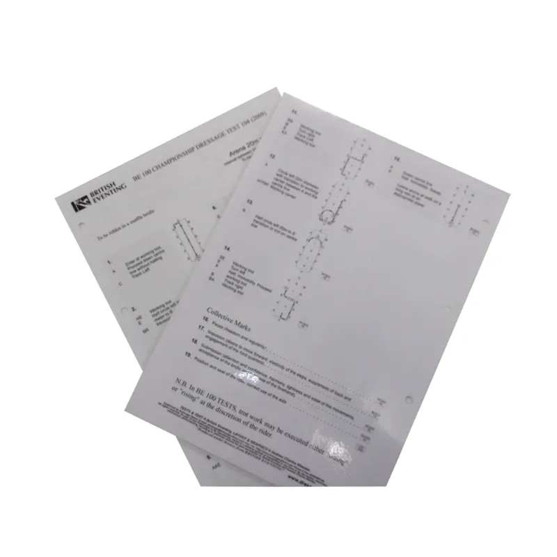 British Eventing 90 Dressage Test 95 2012