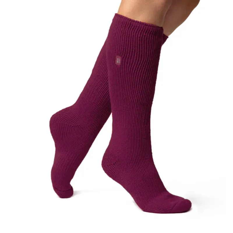 Heat Holders Ladies Original Orchid Socks Fuchsia-2