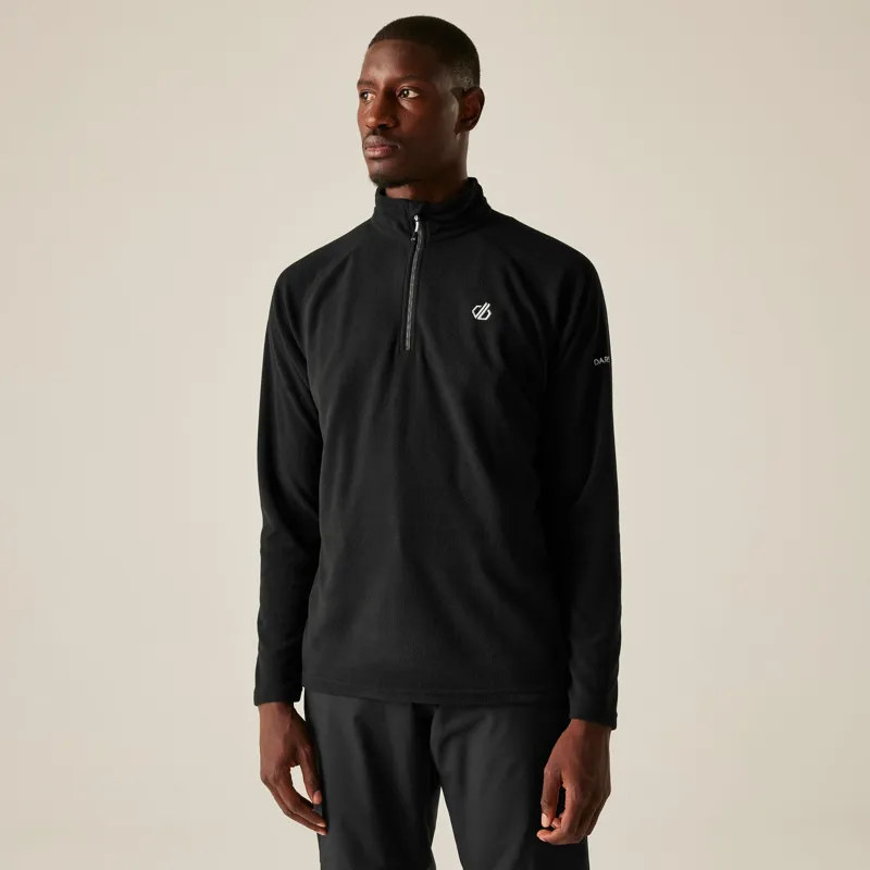 Dare 2B Mens Freethink II Half Zip Fleece Black-3
