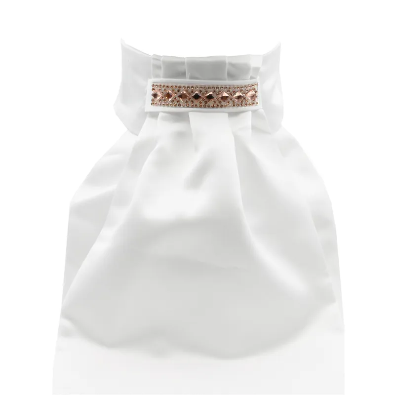 Equetech Deluxe Ready Tied Stock Rose Gold Prism-1