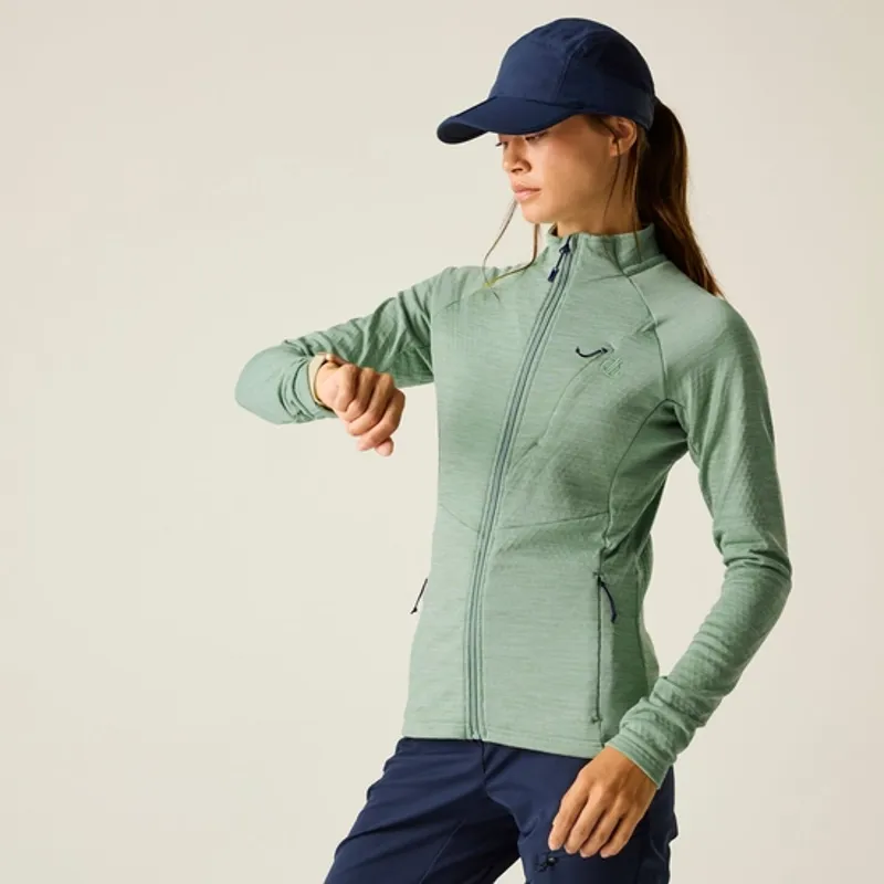 Dare 2B Ladies Emerging III Stretch Midlayer Glacier Green-1