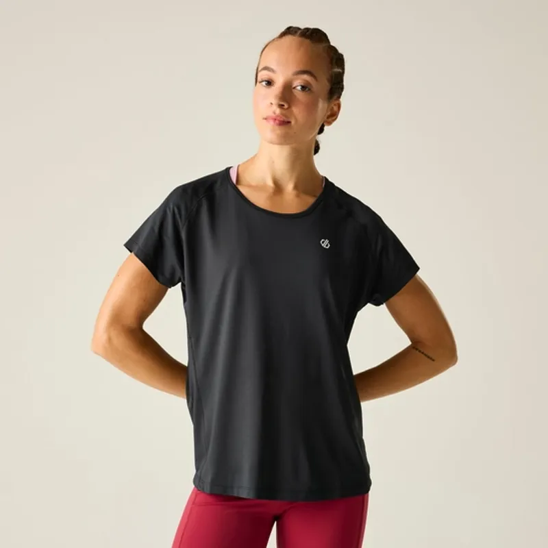 Dare 2B Ladies Corral T-Shirt Black-1