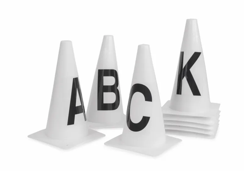 Dressage Marker Cones - Set of 8