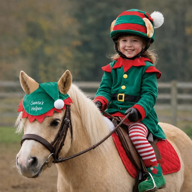 Equetech Cheeky Elf Horse Bonnet-1