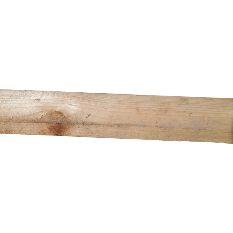 Sawn Wooden Fencing Rail 3.6m/12' 38x87mm-1